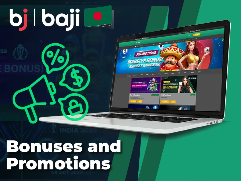 Baji999 Live promotions and bonuses