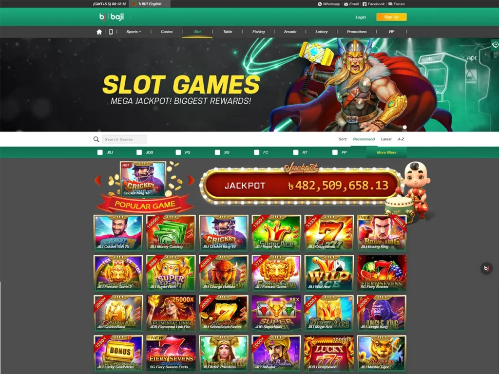 Baji999 slot games